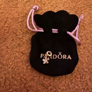 Authentic Pandora Daisy charm! Rose gold